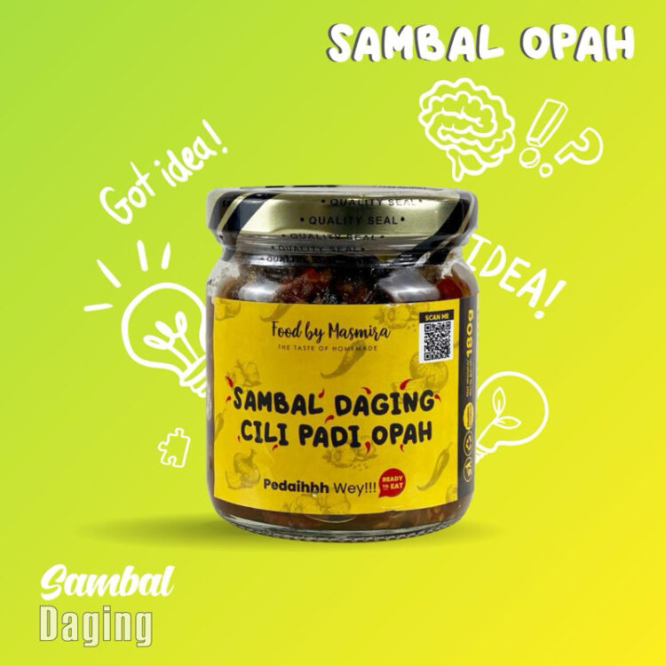 Sambal opah daging cili padi