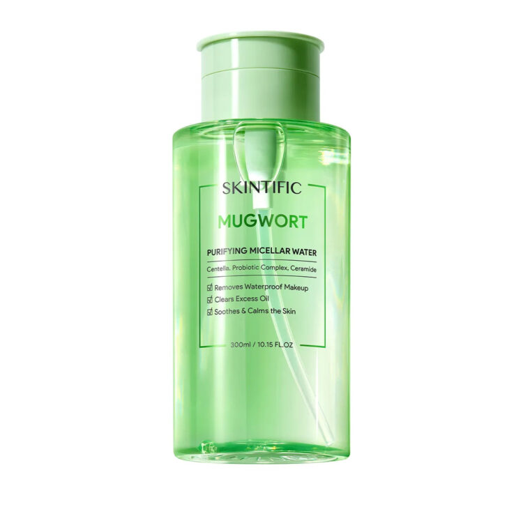 Skintific mugwort purifying micellar water