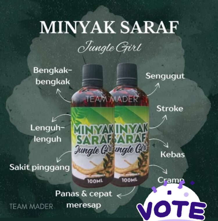 Saraf oil jungle girl