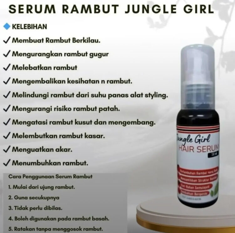Jungle girl hair serum