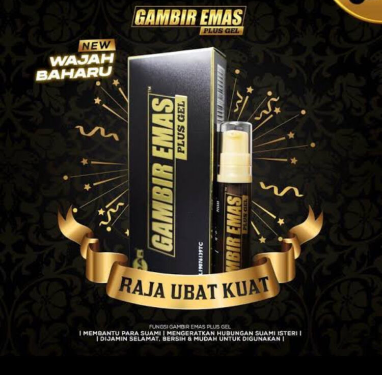 Gambir emas plus gel