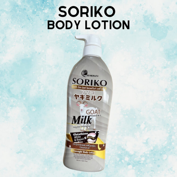 Soriko goat milk vitamin B 3